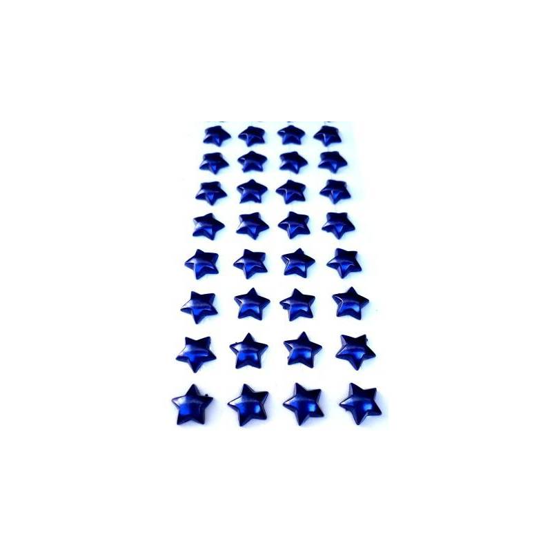 Foto Adesivo Para Artesanato Estrela Azul Royal Mestrela-C-10 U 134 - 72 Un