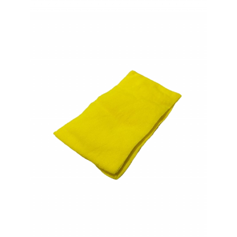 Foto Meia De Seda Lisa Amarelo Canario Artesanato - Un