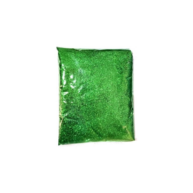 Foto Glitter Pvc Imp  220 Verde Bandeira 500 - Gr