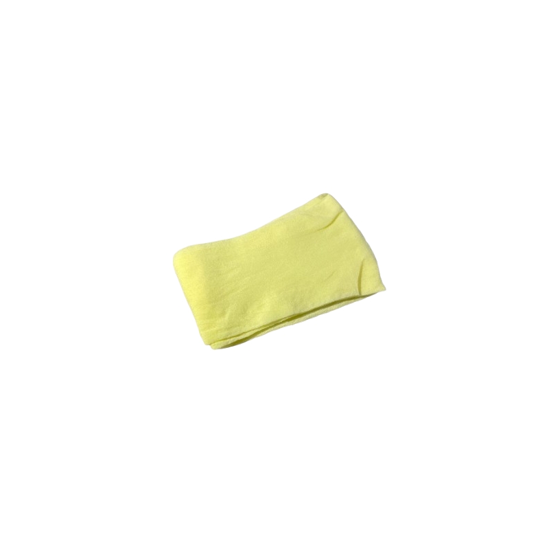 Foto Meia De Seda Lisa Amarelo Bebe Artesanato - Un