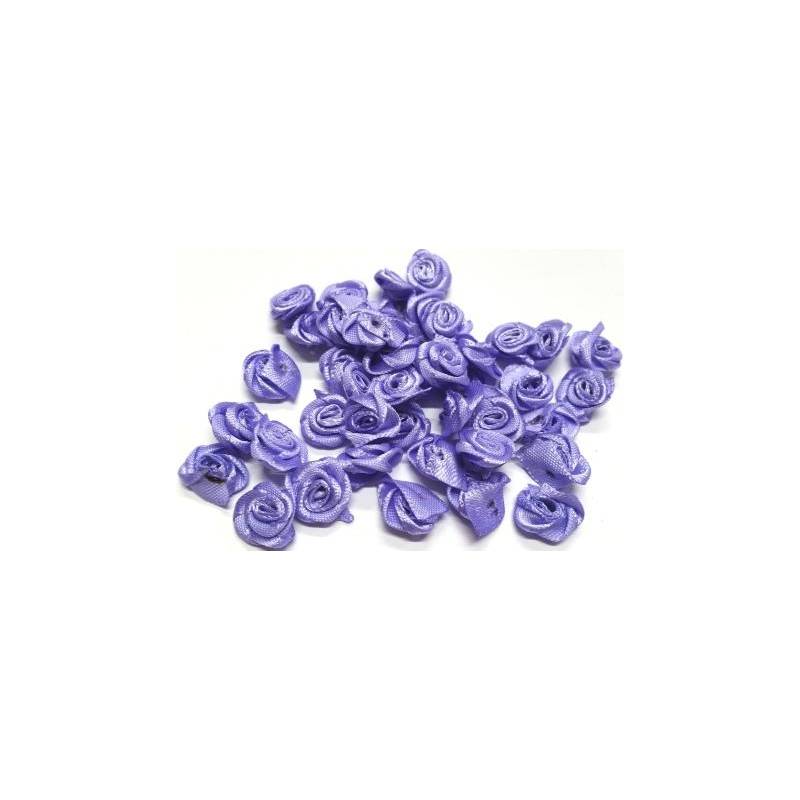 Foto Aplique De Cetim Rococo Lilas Cod 0392 - 100 Un