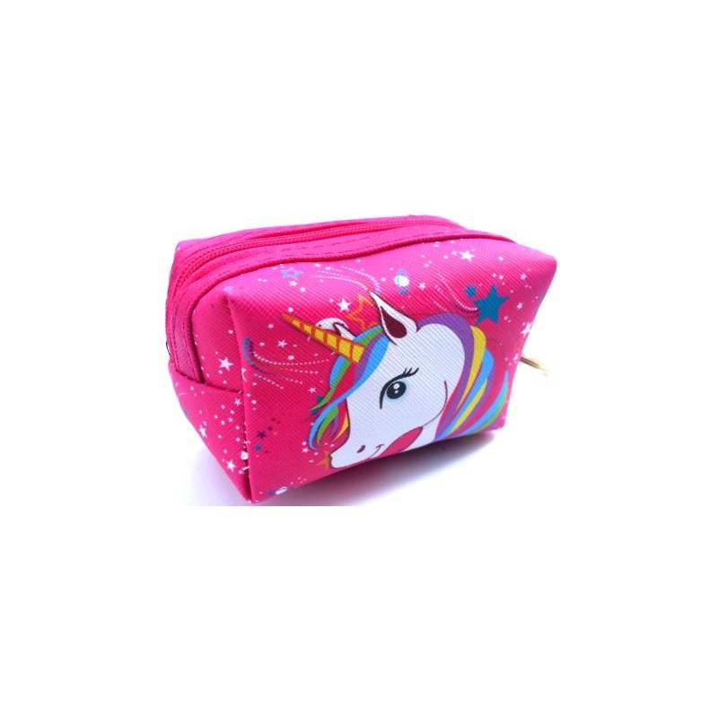 Foto Bolsinha Infantil Unicornio Rosa Pink - Un