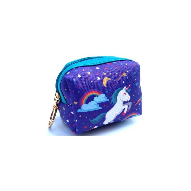 Foto Bolsinha Infantil Unicornio Roxo - Un