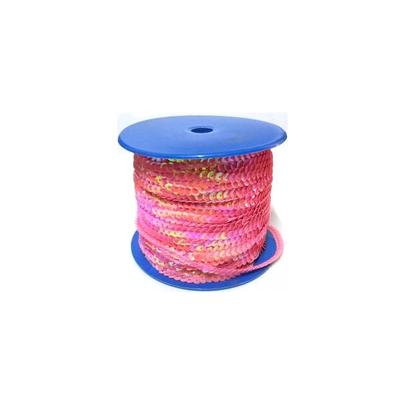 Foto Lantejoula 6Mm - Rosa Chiclete 4763