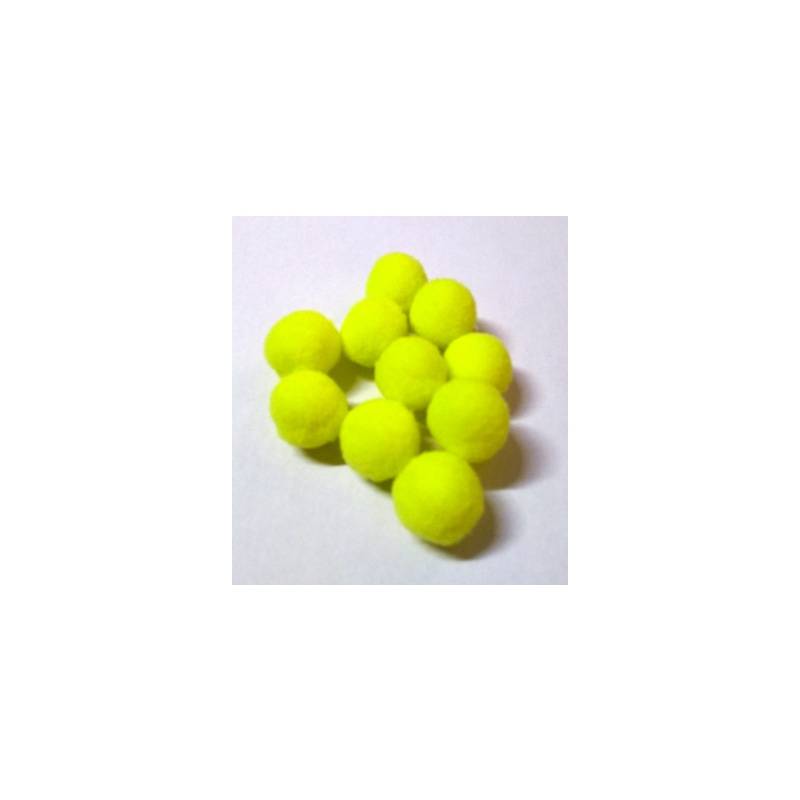 Foto Pompom (Pom-Pom) 20 Mm Amarelo Canario 106 - 100 Un