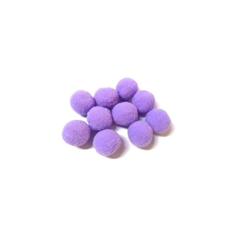 Foto Pompom (Pom-Pom) 20 Mm Lilas 164 - 100 Un