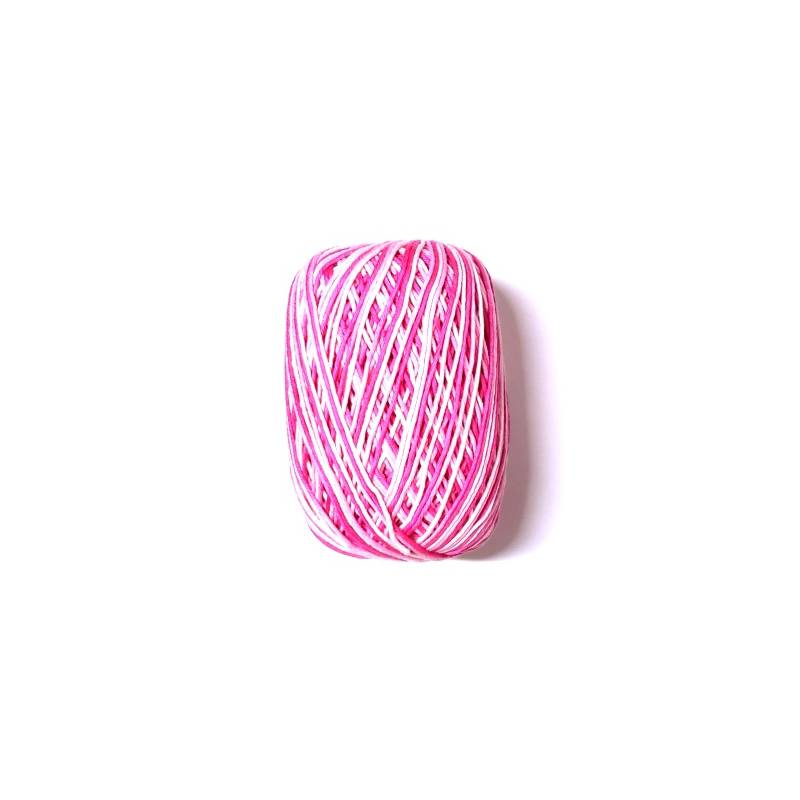 Foto Novelo Lumbre Para Amigurumi Rosa Mesclado - 170 Mt