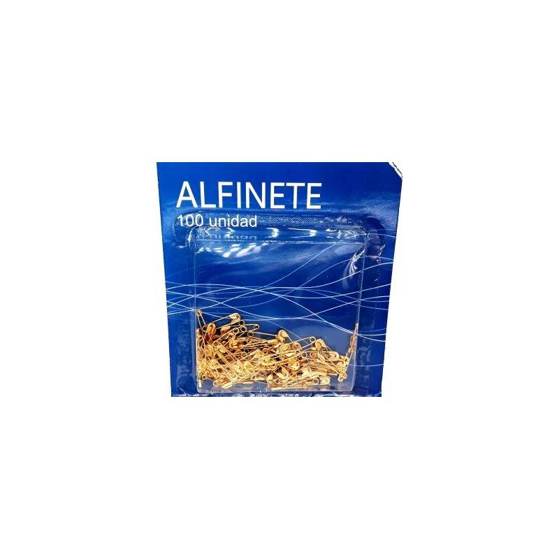 Foto Alfinete De Seguranca N 000 Ouro 1,8 Cm - 100 Un