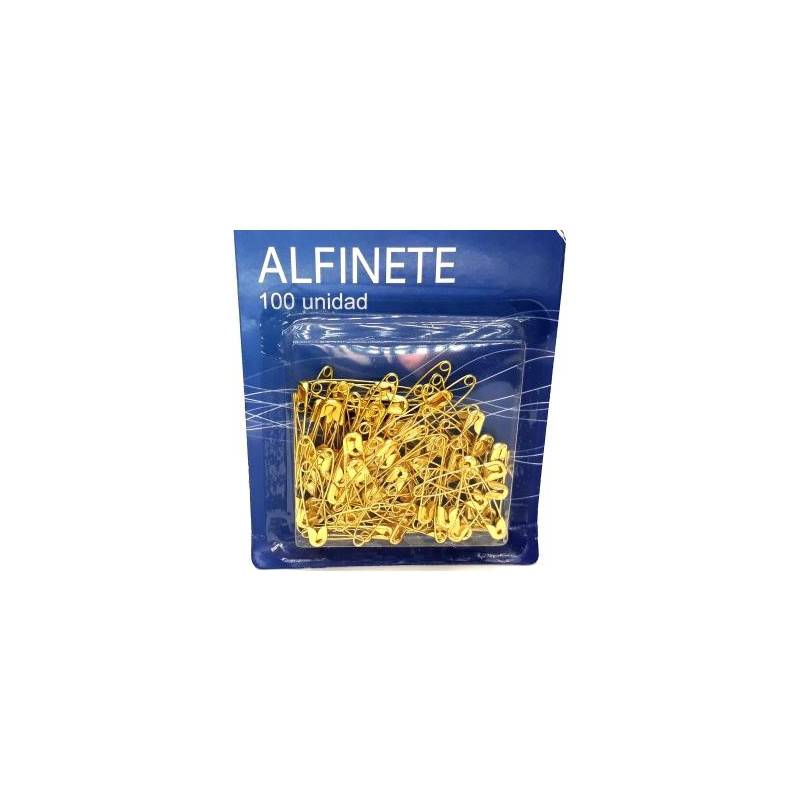 Foto Alfinete De Seguranca N 1 Ouro 3,0 Cm - 100 Un