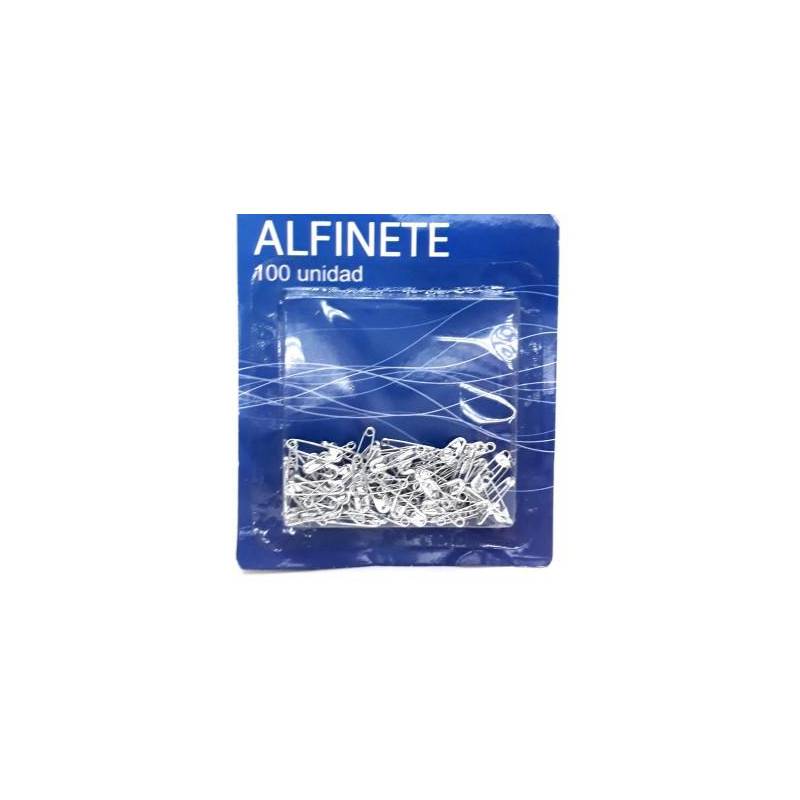 Foto Alfinete De Seguranca N 000 Prata 1,8 Cm - 100 Un