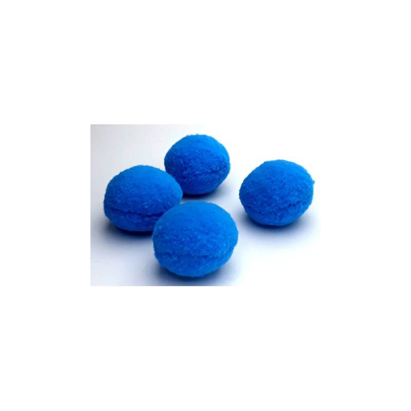 Foto Pompom (Pom-Pom) 40 Mm Azul 199 - 25 Un