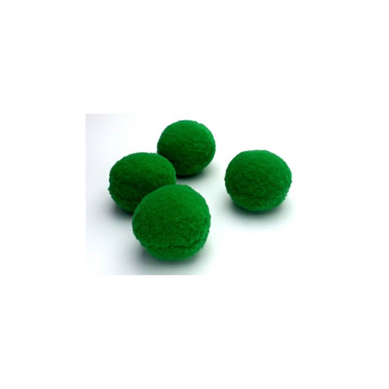 Foto Pompom (Pom-Pom) 40 Mm Verde Bandeira 540 - 25 Un