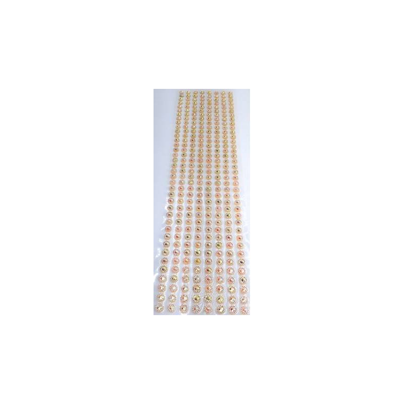 Foto Adesivo Para Artesanato Flor Marfim Escuro Mflor-C-10 U 120 - 296 Un