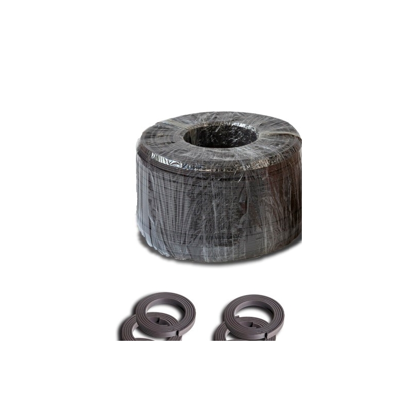 Foto Perfil Magnetico 9,5 X 2,0 Mm Ima Geladeira Bobina 18,5 Kg - Un