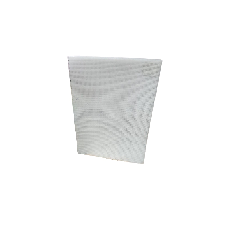 Foto Tela Plastica Quadrada Furo Largo Cristal 42 x 60 cm - un