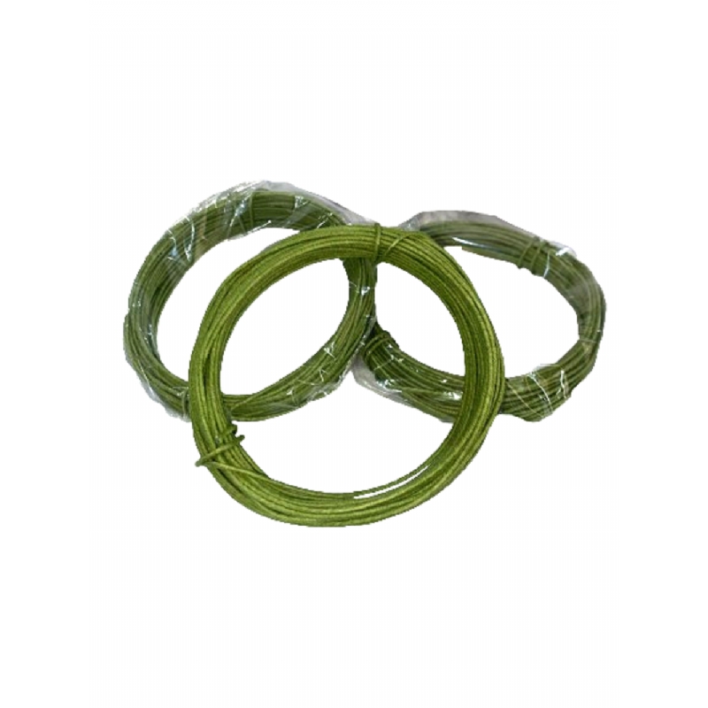 Foto Arame Encapado N 26 Verde 5 Mt - pc c/ 5 un