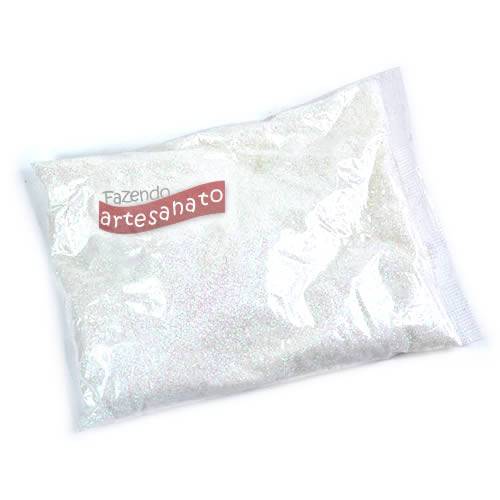 Foto Glitter Pvc Imp 201 Branco - 500 Gr