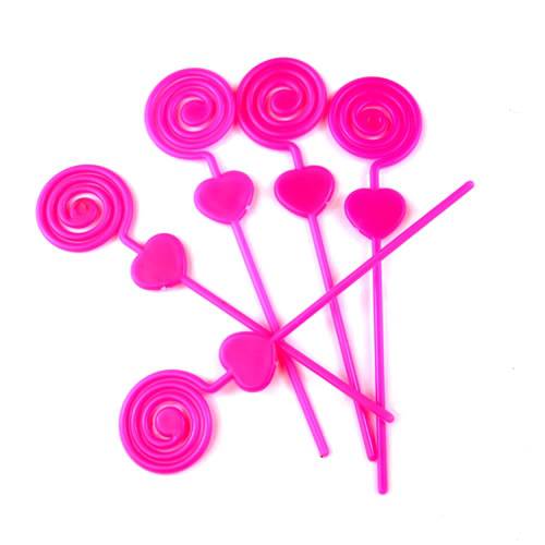 Foto Porta Recado Espiral Plastico Rosa Citrico - 10 Un