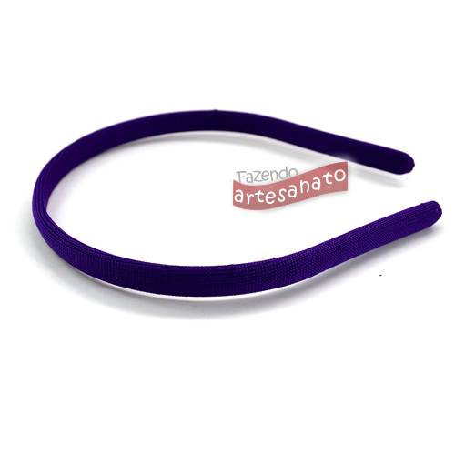 Foto Tiara Plastica Encapada Azul Turquesa 10 Mm - 12 Un