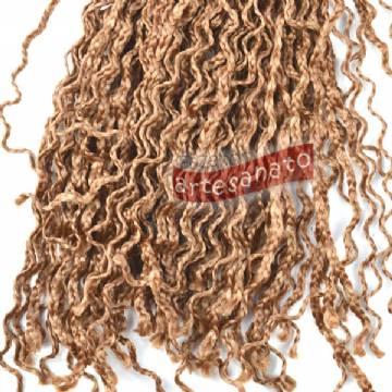 Foto Cabelo Sintetico Micro Zizi Braid N 027 Loiro Mel 80 Gr - Ct