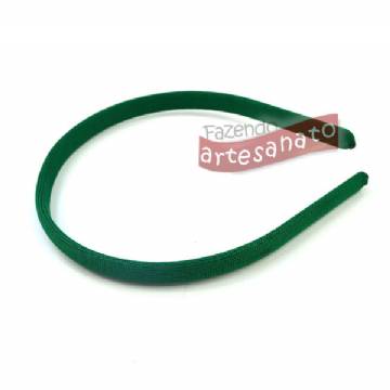 Foto Tiara Plastica Encapada Verde Bandeira 10 Mm - 12 Un