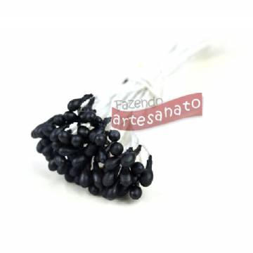 Foto Pistilo De Arame Encapado Gde Preto - 500 Un