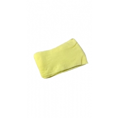 Foto Meia De Seda Lisa Amarelo Bebe Artesanato - Un