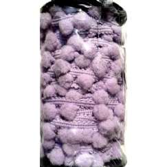 Foto Passamanaria Pompom B106 Lilas - 10 Mt