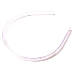 Foto Tiara Plastica Pente Transparente 10 Mm - 12 Un