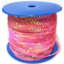 Foto Lantejoula 5Mm -  Rosa Chiclete 4737