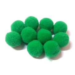 Foto Pompom (Pom-Pom) 20 Mm Verde Bandeira 540 - 100 Un