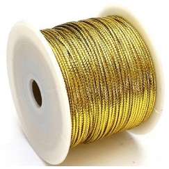 Foto Cordone Poliester 1 Mm Ouro - 50 Mt