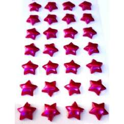 Foto Adesivo Artesanato Estrela Rosa Pink Mestrela-C-10 U 109 - 72 Un