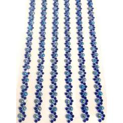 Foto Adesivo Artesanato Floral Zig-Zag Az Royal Mmixer-18-Un U 134 - 06 Col