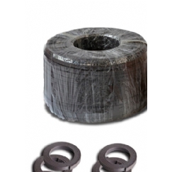 Foto Perfil Magnetico 9,5 X 2,0 Mm Ima Geladeira Bobina 18,5 Kg - Un