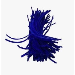 Foto Hastes De Chenille  Limpa-Cachimbo 30 Cm Azul Royal 100 Un - Pc