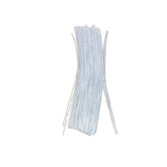 Foto Arame Encapado N 26 Branco - 15 Cm