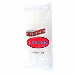 Foto Bastao De Cola Quente Silicone Fina Refil 07 X 300 Mm - kg