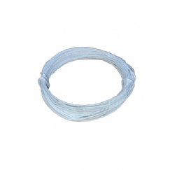 Foto Arame Encapado N 26 Branco 5 Mt - pc (5 un)