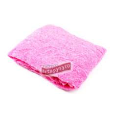 Foto Meia De Seda Boucle Rosa Bebe Artesanato - Un