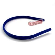 Foto Tiara Plastica Encapada Azul Royal 10 Mm - 12 Un