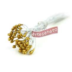 Foto Pistilo De Arame Encapado Gde Ouro - 500 Un