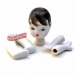 Foto Kit Brinco Porcelana N 1 Preto - Un